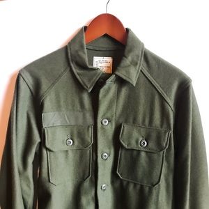 Military Wool Field Shirt